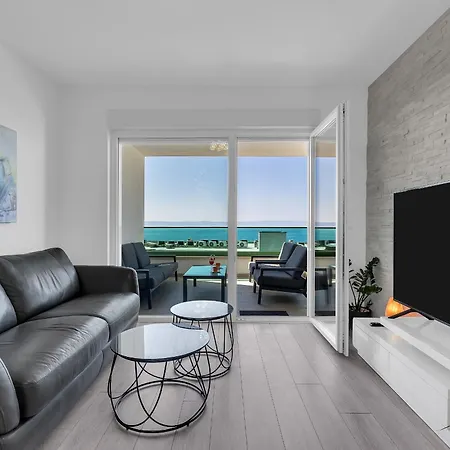 Luxury Sea View Sunrise With Free Parking * Makarska